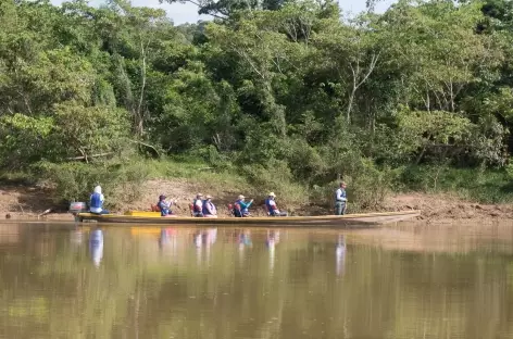 Pirogues  Cano Cristales - Colombie - 