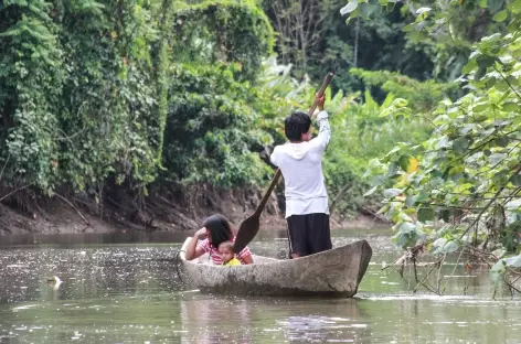 A l'approche du village Embera - Colombie - 