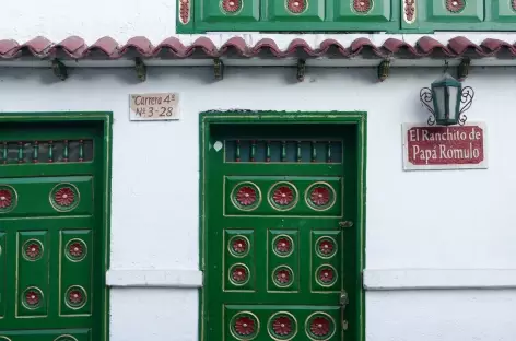 Colombie, village de Mongui