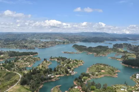 Panorama depuis El Penon _ Colombie - 