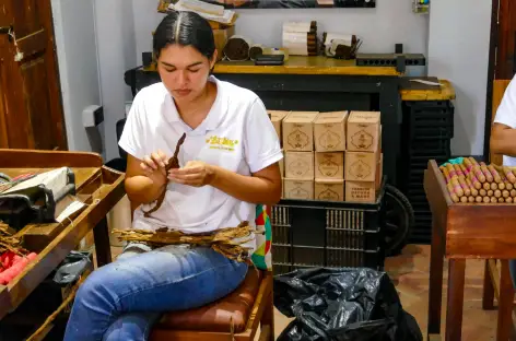 Fabrique de cigare à Barichara - Colombie