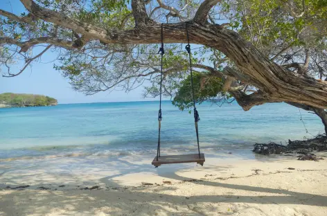 Détente sur l'île du Rosaire - Colombie