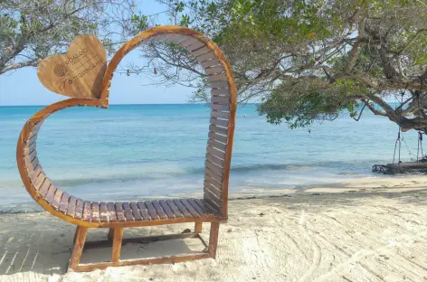 Détente sur l'île du Rosaire - Colombie