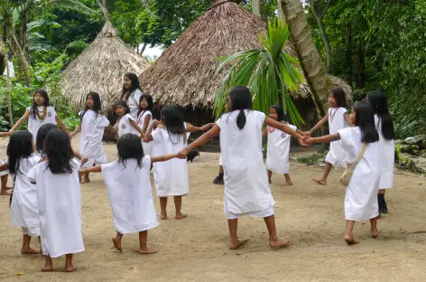 Rencontre dans un village Kogui - Colombie