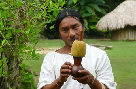 Rencontre dans un village Kogui - Colombie