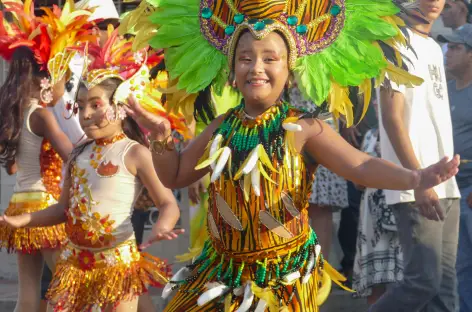 Carnaval dans le village de la Cienaga - Colombie