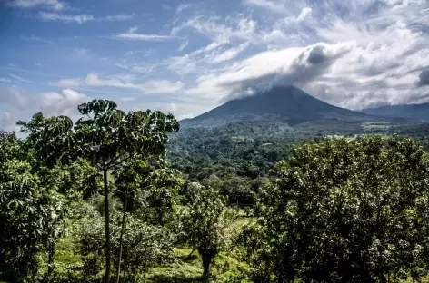 Jolie vue sur le volcan Arenal - Costa Rica