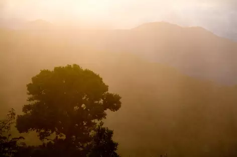 Coucher de soleil à Dota - Costa Rica