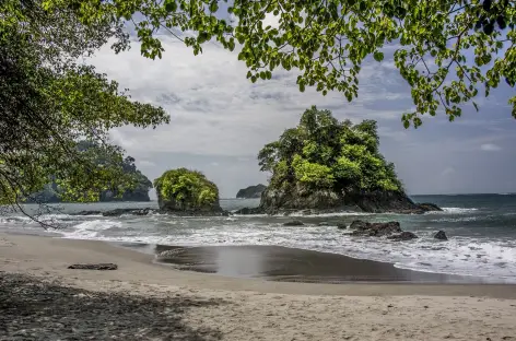Balade sur les plages du parc national Manuel Antonio - Costa Rica -