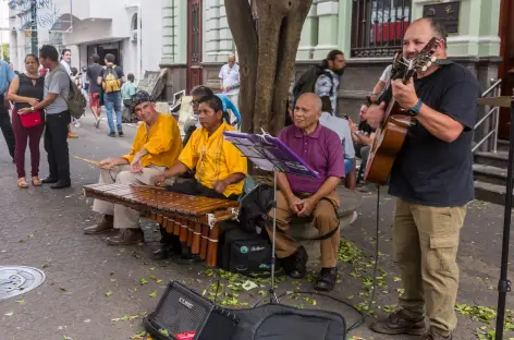 Un orchestre de marimba à San José - Costa Rica