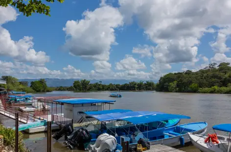 Embarquement à Sierpe pour la baie de Drake - Costa Rica