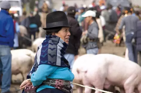 Ambiance de marché - Equateur