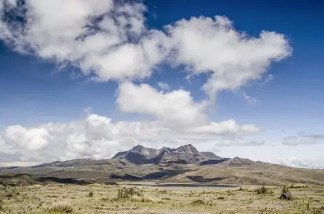 Vue sur le volcan Ruminahui - Equateur