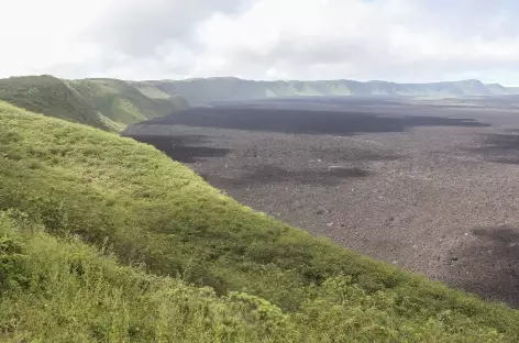 Archipel des Galapagos, balade vers le volcan Sierra Negra (île Isabela) - Equateur