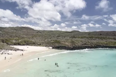 Archipel des Galapagos, la splendide plage de Puerto Chino (île San Cristobal) - Equateur