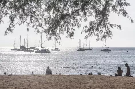 Archipel des Galapagos, la jolie plage familiale de Playa Mann (île San Cristobal) - Equateur