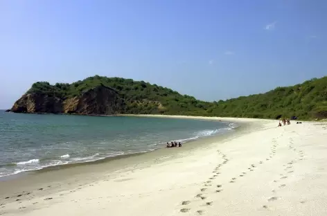 La plage de Machalilla à Puerto Lopez - Equateur