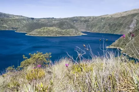 Balade sur les bords de la lagune Cuicocha - Equateur