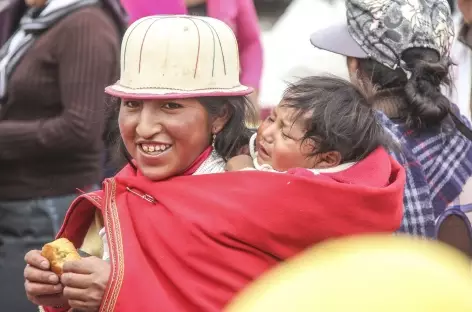 Ambiance sur un marché - Equateur