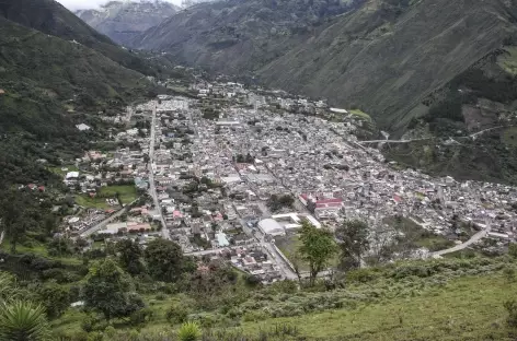 La petite ville de Banos - Equateur - 