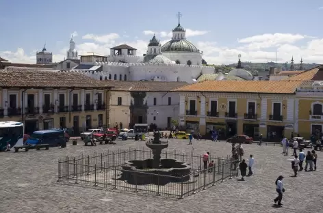 La belle ville coloniale de Quito - Equateur