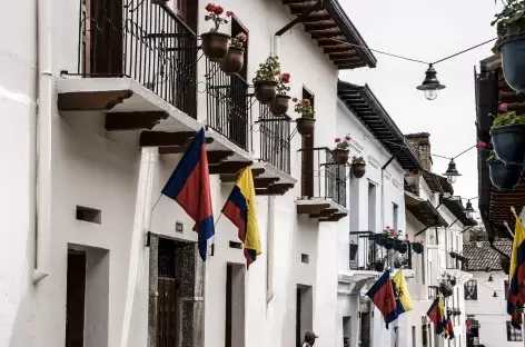 Quito, la calle Ronda - Equateur - 