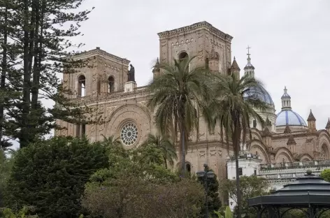 Cuenca, vue depuis le parc Calderon - Equateur