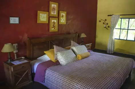 Une chambre à l'hacienda Pinsaqui - Equateur