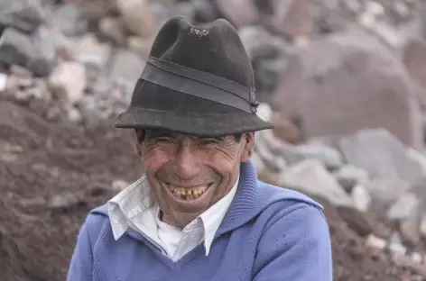 Le beau sourire de Baltazar Ushca - Equateur