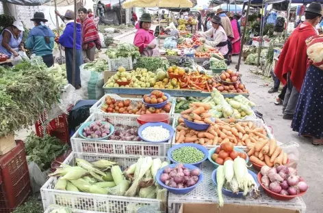 Sur le marché de Guamote - Equateur