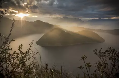 La lagune Cuicocha - Equateur