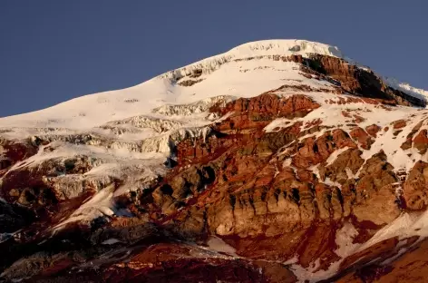 Coucher de soleil sur le Chimborazo - Equateur