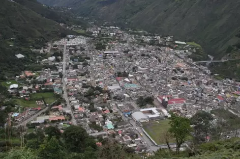 Panorama sur Baños - Equateur