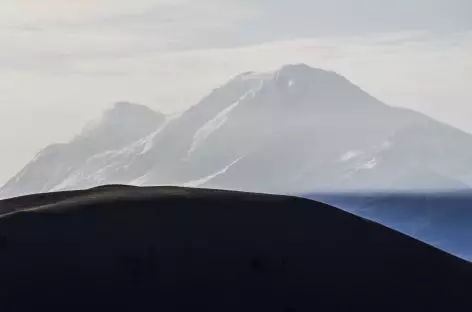 Paysage au cours de l'ascension du Cubilche - Equateur