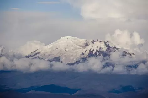 L'Antisana depuis le refuge du Cotopaxi