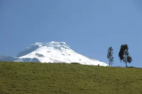 En chemin vers le refuge du Cayambe - Equateur