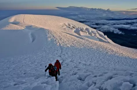 Près du sommet du Chimborazo - Equateur