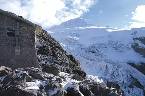 Refuge du Cayambe à 4570 m - Equateur