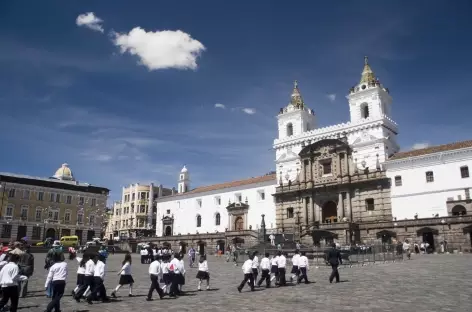 La belle ville coloniale de Quito - Equateur