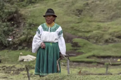 Rencontre dans les Andes - Equateur