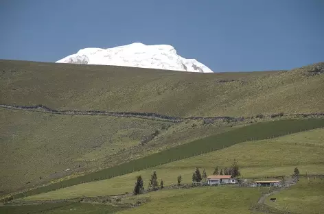 Sur la piste du refuge Cayambe - Equateur