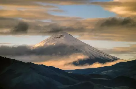 Lumières du soir sur le Cotopaxi - Equateur