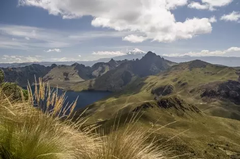 Panorama depuis le sommet du volcan Fuya Fuya - Equateur