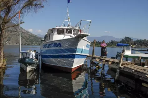 Navigation sur le lac Atitlan - Guatemala