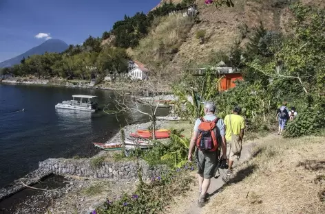 Balade au bord du lac Atitlan - Guatemala