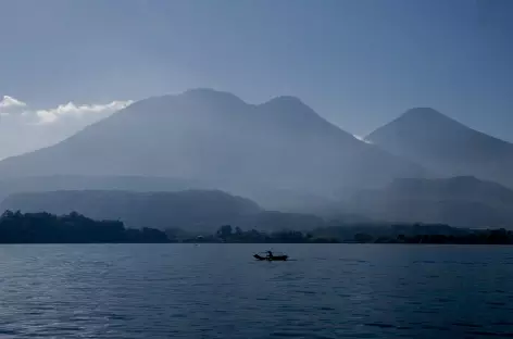 Navigation sur le lac Atitlan - Guatemala