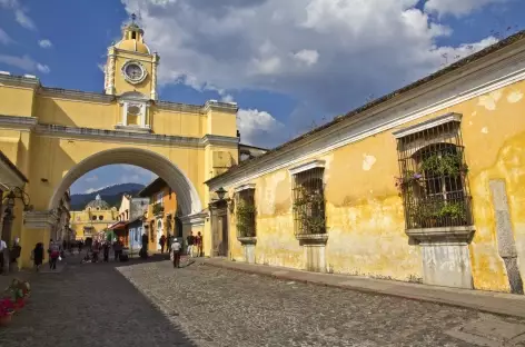 La ville coloniale d'Antigua - Guatemala - 