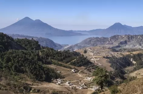 Balade au-dessus du lac Atitlan - Guatemala