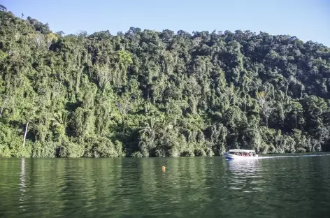 Navigation sur le rio Dulce - Guatemala
