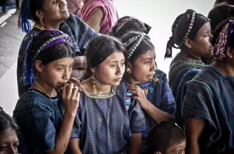 Sur un marché - Guatemala